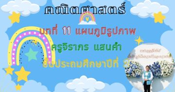 บทที่ 11 แผนภูมิรูปภาพ